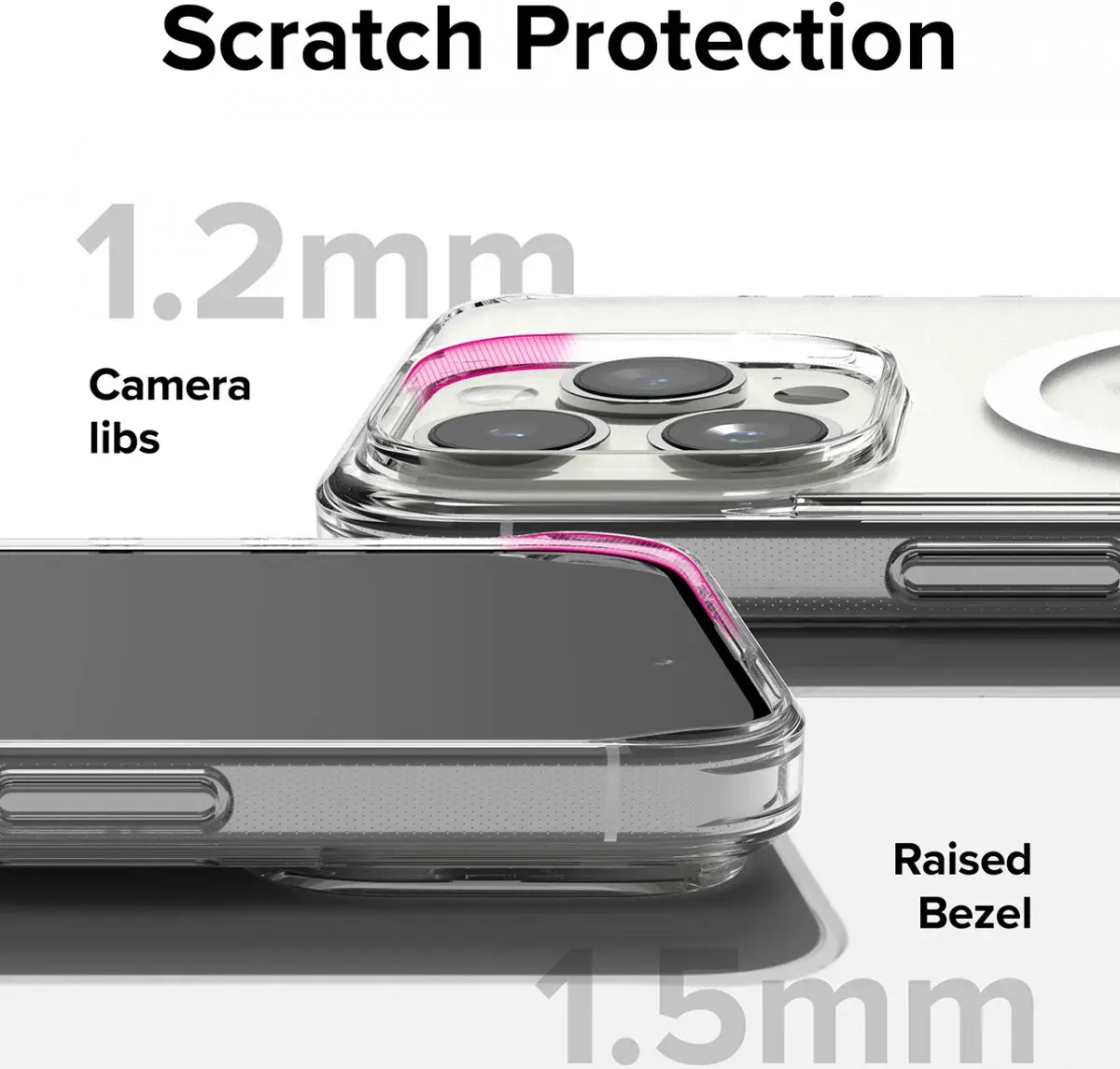 Ringke Fusion Apple iPhone 15 Pro Max Hoesje MagSafe Matte Transparant afbeelding 9