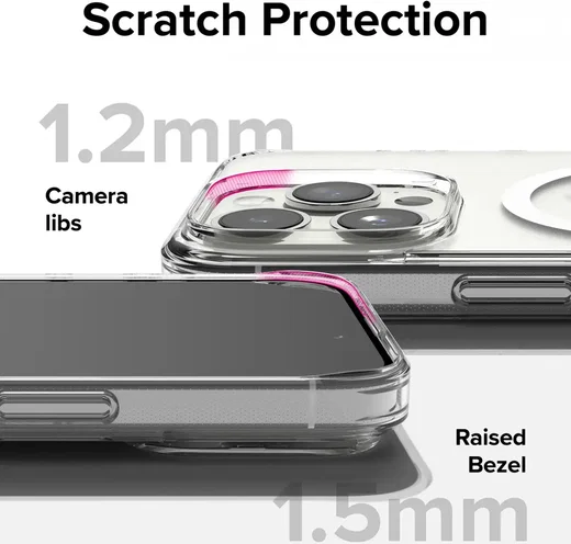 Ringke Fusion Apple iPhone 15 Pro Max Hoesje MagSafe Matte Transparant afbeelding 9