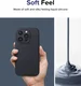 Ringke Silicone Apple iPhone 15 Pro Max Hoesje MagSafe Blauw afbeelding 5