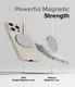 Ringke Silicone Apple iPhone 15 Pro Max Hoesje MagSafe Beige afbeelding 6