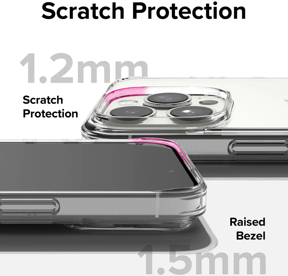 Ringke Fusion Apple iPhone 15 Pro Hoesje Back Cover Transparant afbeelding 9