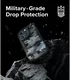 Ringke Fusion X Apple iPhone 15 Pro Hoesje Back Cover Camo Zwart afbeelding 3