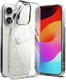 Ringke Air Apple iPhone 15 Pro Hoesje Flexibel TPU Glitter Transparant afbeelding 1