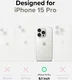 Ringke Air Apple iPhone 15 Pro Hoesje Flexibel TPU Glitter Transparant afbeelding 6