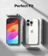 Ringke Air Apple iPhone 15 Pro Hoesje Flexibel TPU Glitter Transparant afbeelding 9