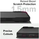 Ringke Onyx Apple iPhone 15 Pro Hoesje Flexibel TPU Back Cover Zwart afbeelding 10