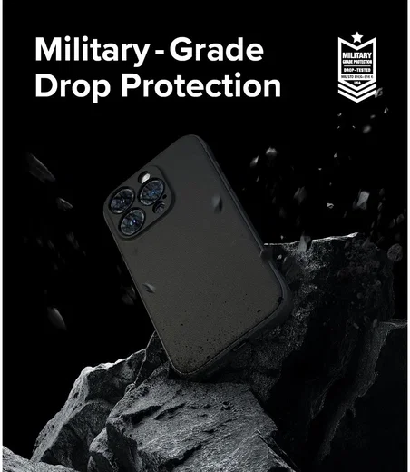 Ringke Onyx Apple iPhone 15 Pro Hoesje Flexibel TPU Back Cover Zwart afbeelding 3
