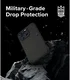 Ringke Onyx Apple iPhone 15 Pro Hoesje Flexibel TPU Back Cover Zwart afbeelding 3