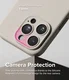 Ringke Silicone Apple iPhone 15 Pro Hoesje Back Cover MagSafe Roze afbeelding 7