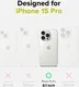 Ringke Silicone Apple iPhone 15 Pro Hoesje Back Cover MagSafe Beige afbeelding 6