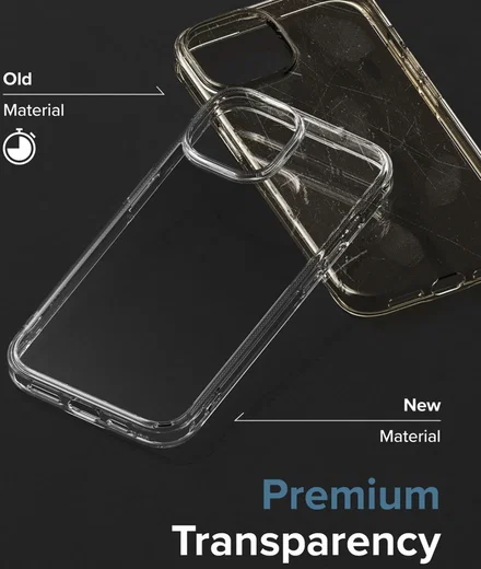Ringke Fusion Apple iPhone 15 Plus Hoesje Back Cover Transparant afbeelding 4