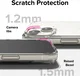 Ringke Fusion Apple iPhone 15 Plus Hoesje Back Cover Matte Transparant afbeelding 7