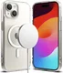 Ringke Fusion Apple iPhone 15 Plus Hoesje MagSafe Matte Transparant afbeelding 1