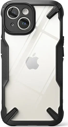 Ringke Fusion X Apple iPhone 15 Plus Hoesje Back Cover Zwart afbeelding 13