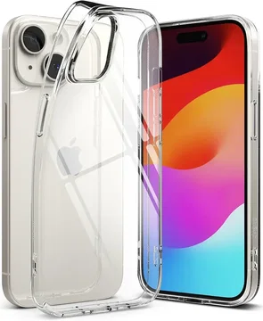 Ringke Air Apple iPhone 15 Plus Hoesje Flexibel TPU Transparant
