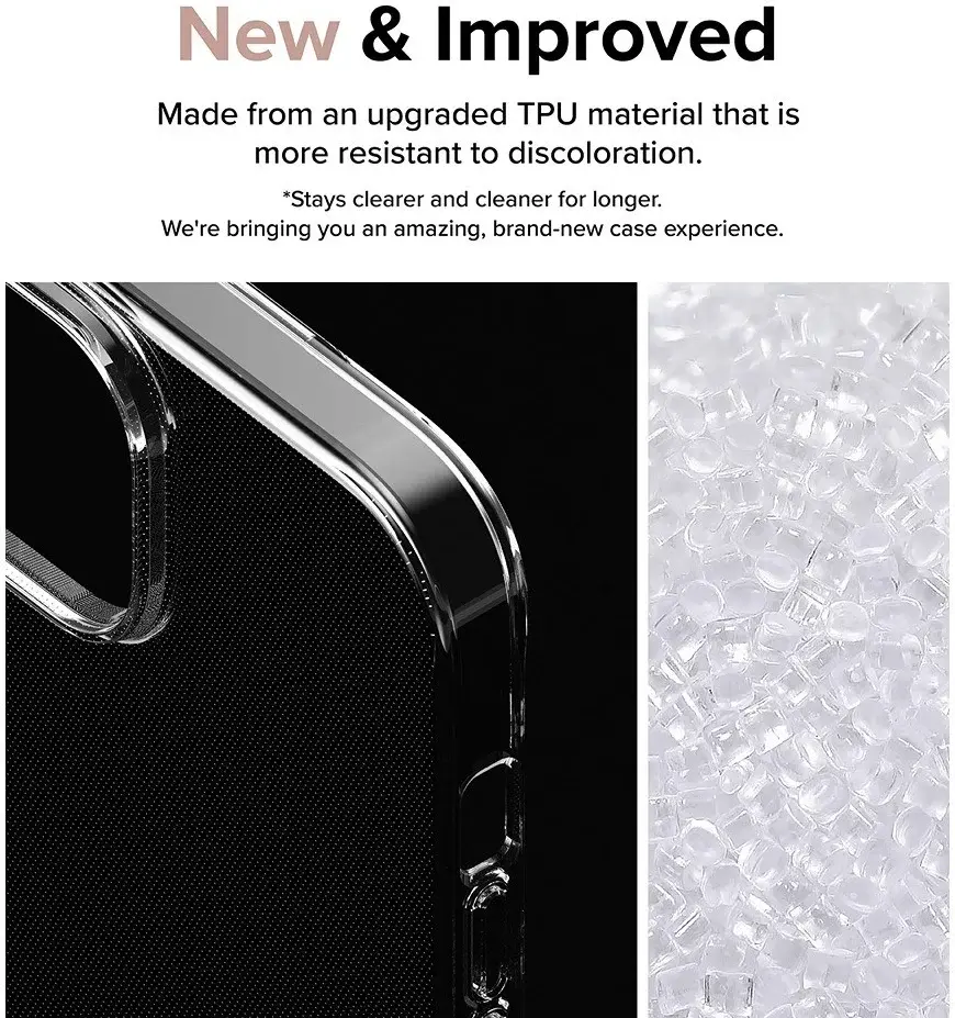 Ringke Air Apple iPhone 15 Plus Hoesje Flexibel TPU Transparant afbeelding 11