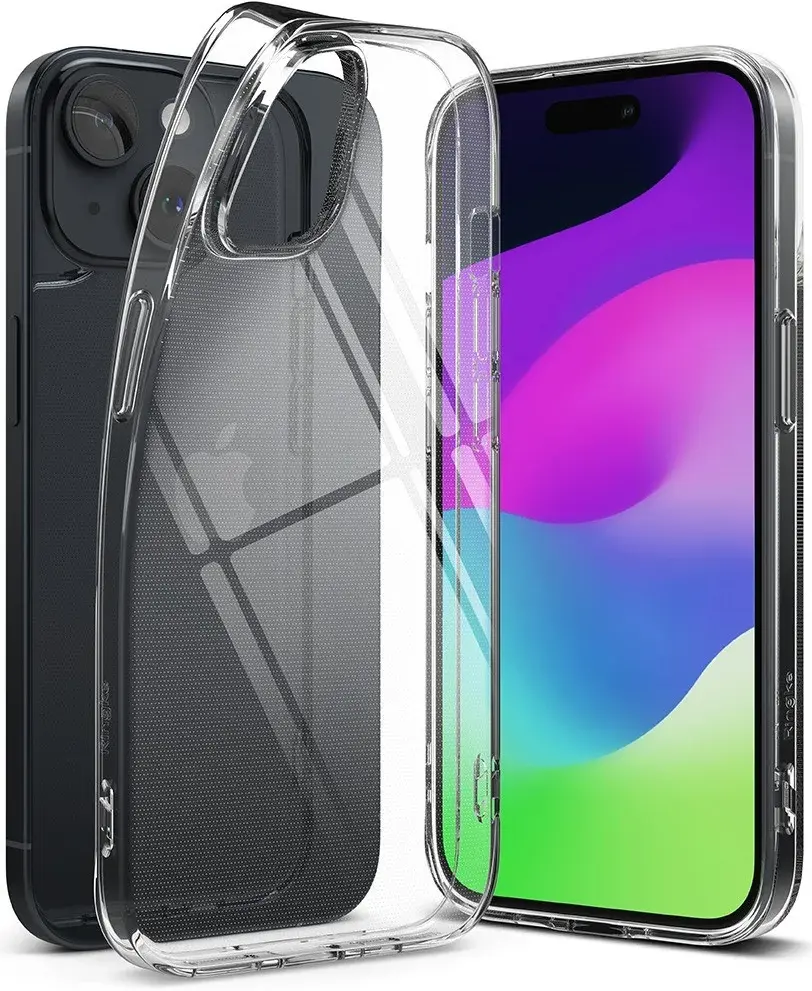Ringke Air Apple iPhone 15 Plus Hoesje Flexibel TPU Transparant afbeelding 13