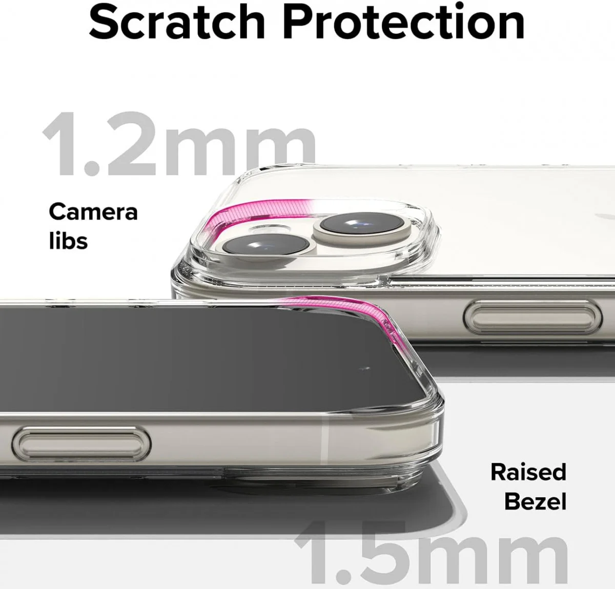 Ringke Fusion Apple iPhone 15 Hoesje Back Cover Transparant afbeelding 9