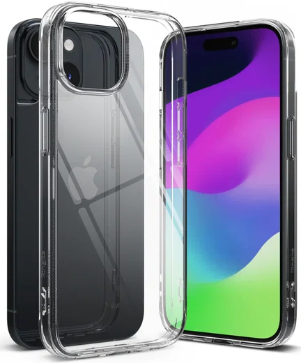 Ringke Fusion Apple iPhone 15 Hoesje Back Cover Transparant afbeelding 12