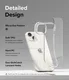 Ringke Fusion Apple iPhone 15 Hoesje Back Cover Transparant afbeelding 5