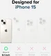 Ringke Fusion Apple iPhone 15 Hoesje Back Cover Transparant afbeelding 6