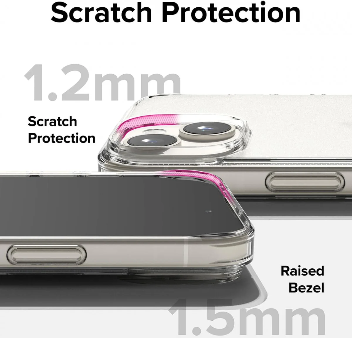 Ringke Fusion Apple iPhone 15 Hoesje Back Cover Matte Transparant afbeelding 8