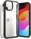 Ringke Fusion Bold Apple iPhone 15 Hoesje Back Cover Transparant Zwart afbeelding 1