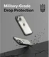 Ringke Fusion Bold Apple iPhone 15 Hoesje Back Cover Transparant Zwart afbeelding 4