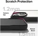 Ringke Fusion Bold Apple iPhone 15 Hoesje Back Cover Transparant Zwart afbeelding 9