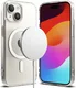Ringke Fusion Magnetic iPhone 15 Hoesje MagSafe Matte Transparant afbeelding 1