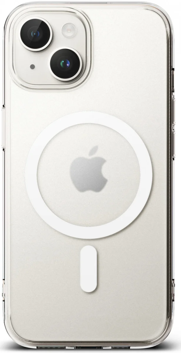 Ringke Fusion Magnetic iPhone 15 Hoesje MagSafe Matte Transparant afbeelding 15