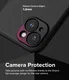 Ringke Onyx Apple iPhone 15 Hoesje Flexibel TPU Back Cover Zwart afbeelding 10