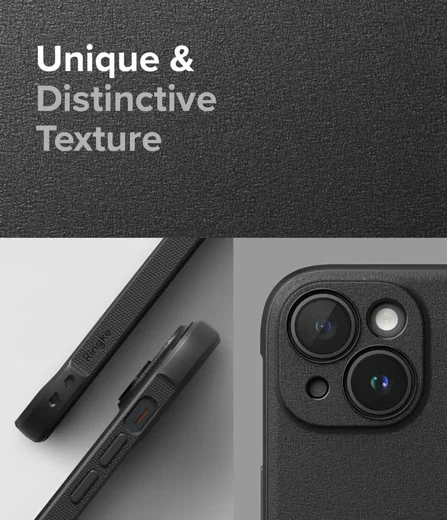 Ringke Onyx Apple iPhone 15 Hoesje Flexibel TPU Back Cover Zwart afbeelding 4
