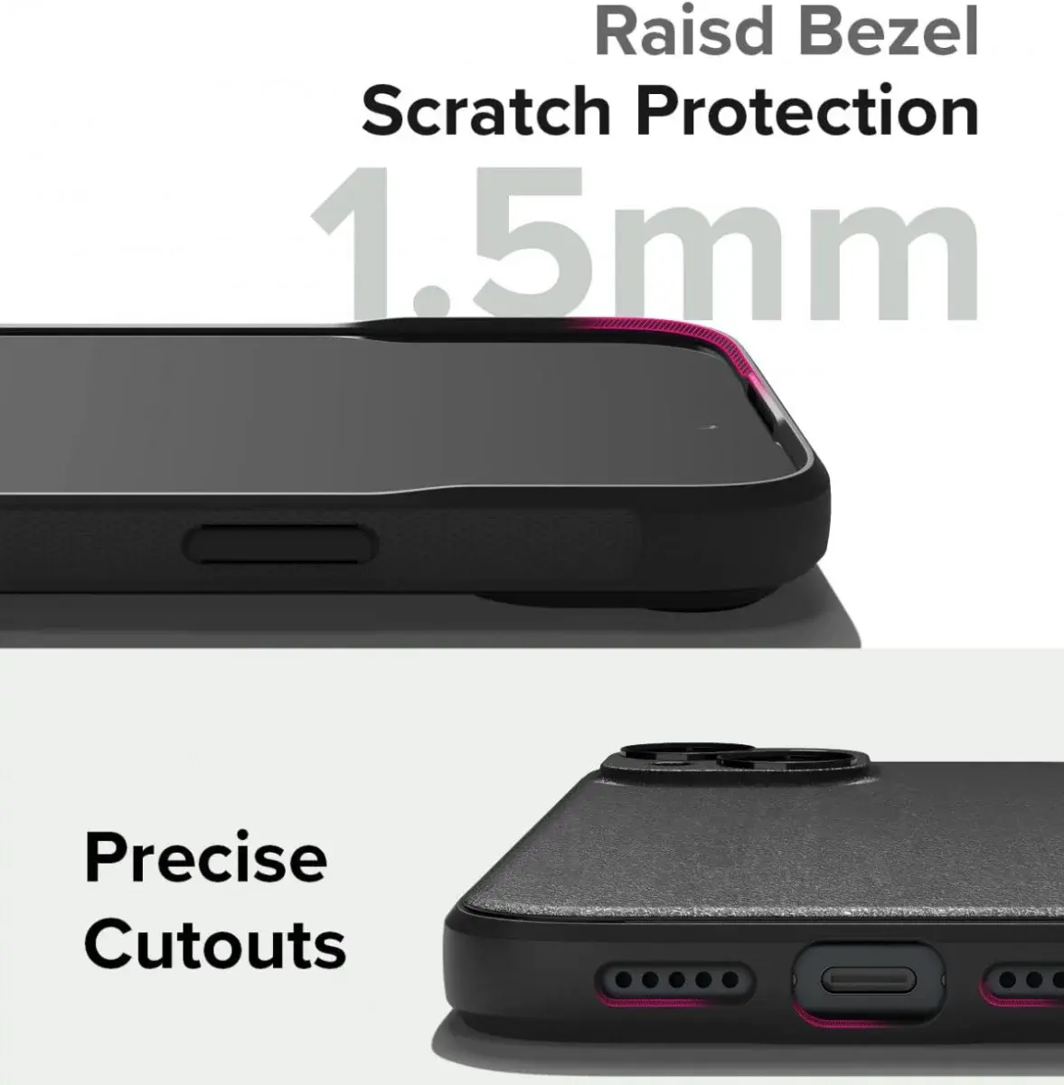 Ringke Onyx Apple iPhone 15 Hoesje Flexibel TPU Back Cover Zwart afbeelding 7
