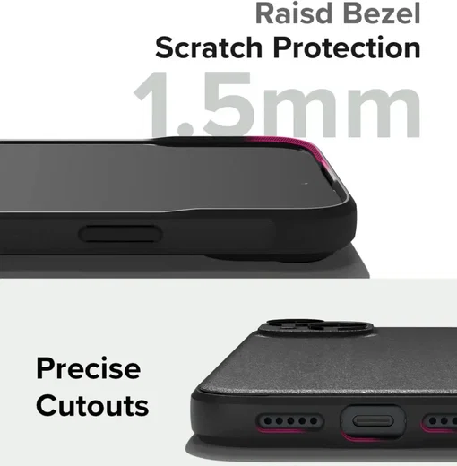 Ringke Onyx Apple iPhone 15 Hoesje Flexibel TPU Back Cover Zwart afbeelding 7