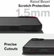 Ringke Onyx Apple iPhone 15 Hoesje Flexibel TPU Back Cover Zwart afbeelding 7