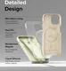 Ringke Silicone Apple iPhone 15 Hoesje Back Cover MagSafe Lime afbeelding 6