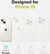 Ringke Silicone Apple iPhone 15 Hoesje Back Cover MagSafe Lime afbeelding 9