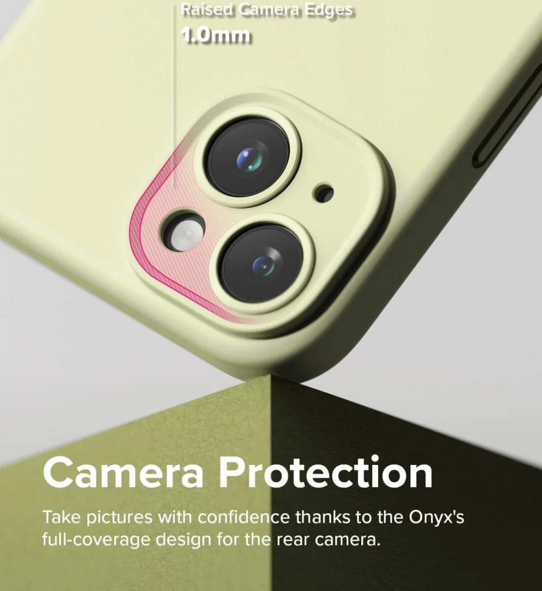Ringke Silicone Apple iPhone 15 Hoesje Back Cover MagSafe Lime afbeelding 5
