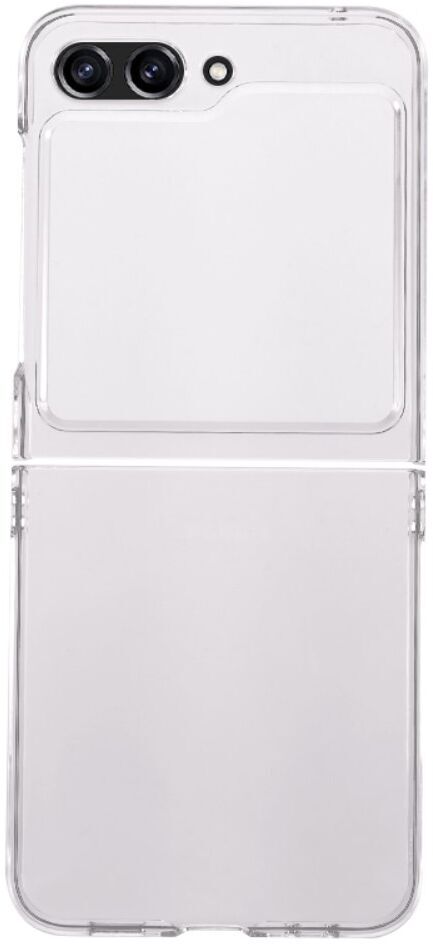 Samsung Galaxy Z Flip 5 Hoesje Armor Back Cover Transparant afbeelding 1