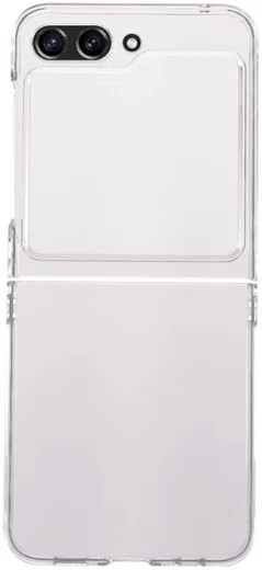 Samsung Galaxy Z Flip 5 Hoesje Armor Back Cover Transparant afbeelding 1