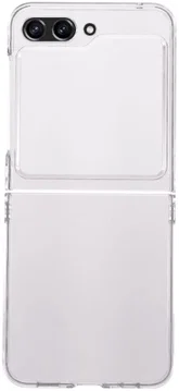 Samsung Galaxy Z Flip 5 Hoesje Armor Back Cover Transparant