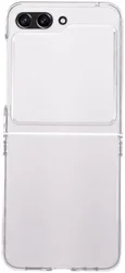 Samsung Galaxy Z Flip 5 Hoesje Armor Back Cover Transparant afbeelding