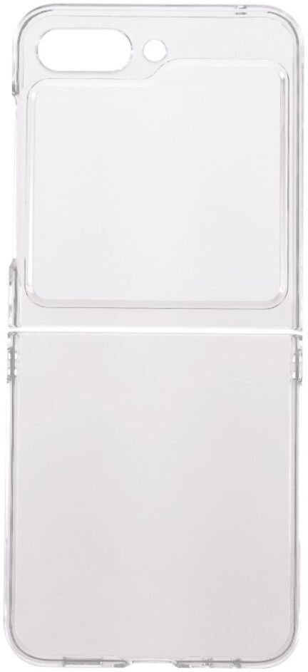 Samsung Galaxy Z Flip 5 Hoesje Armor Back Cover Transparant afbeelding 2