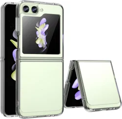 Samsung Galaxy Z Flip 5 Hoesje Dun TPU Back Cover Transparant afbeelding