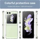 Samsung Galaxy Z Flip 5 Hoesje Dun TPU Back Cover Transparant afbeelding 2