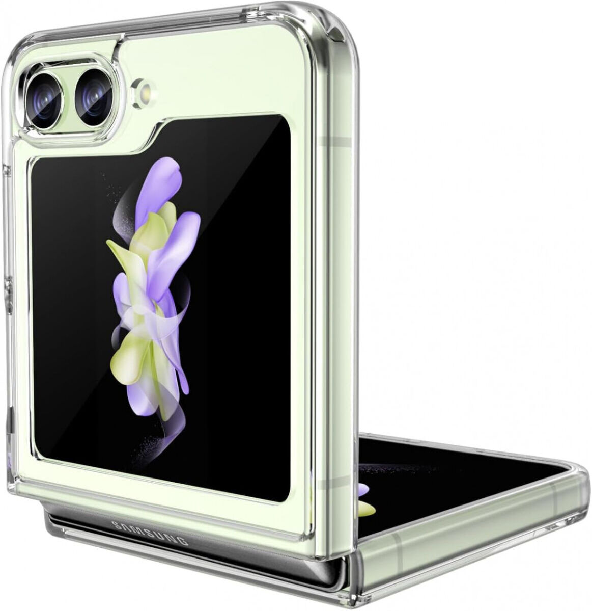 Samsung Galaxy Z Flip 5 Hoesje Dun TPU Back Cover Transparant afbeelding 9