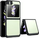 Samsung Galaxy Z Flip 5 Hoesje Back Cover Zwart / Transparant