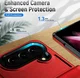 Samsung Galaxy Z Fold 5 Hoesje Armor Back Cover Rood afbeelding 6