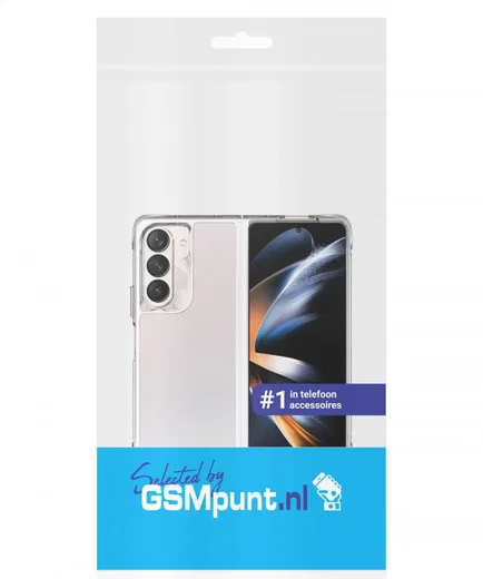 Samsung Galaxy Z Fold 5 Hoesje Armor Back Cover Rood afbeelding 9